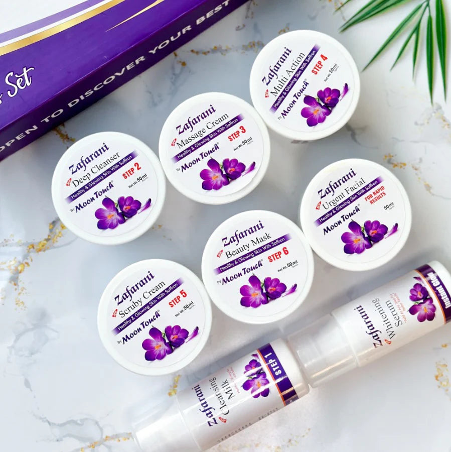 Zafrani Facial Kit (8 Pcs)
