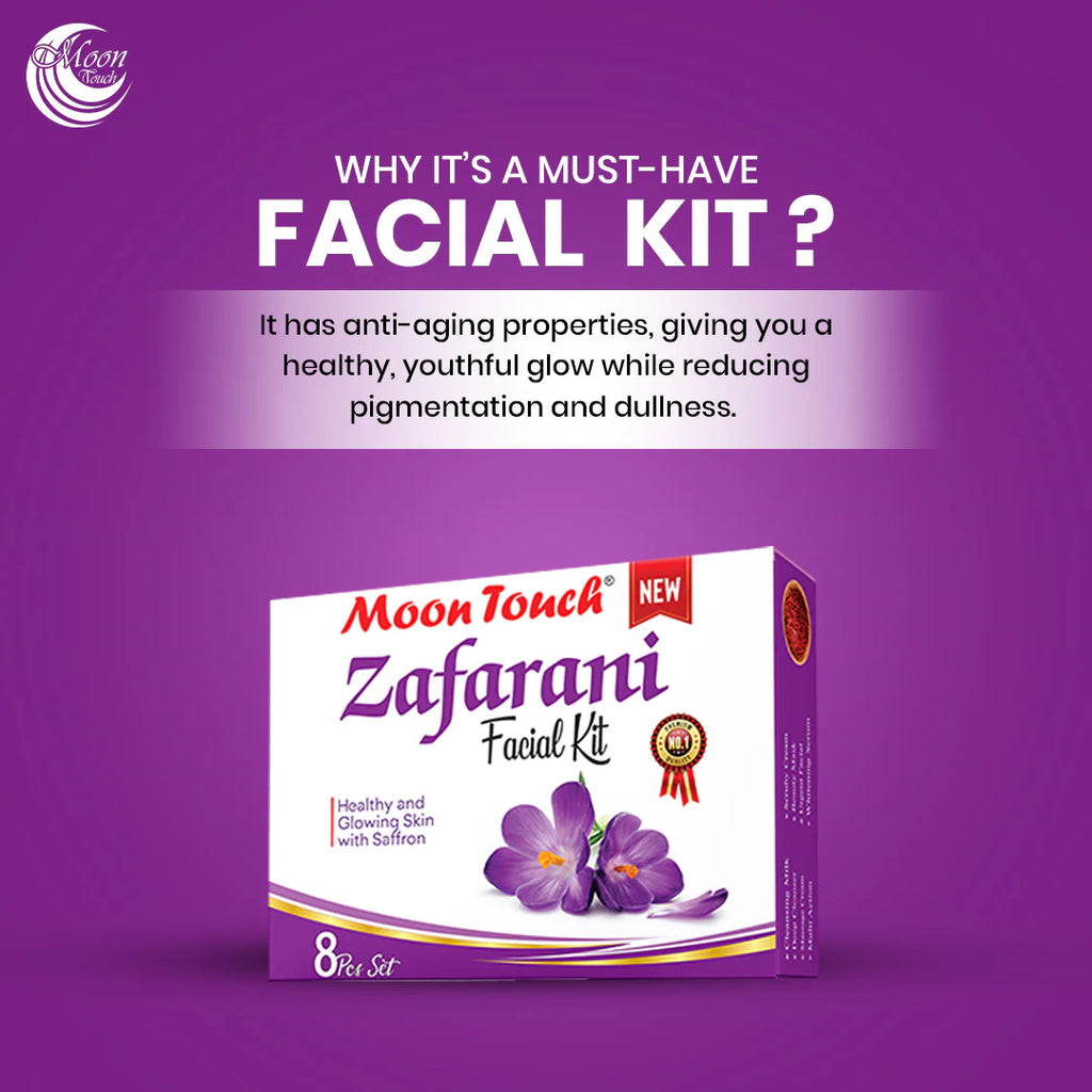 Zafrani Facial Kit (8 Pcs)